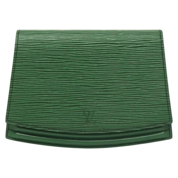 LOUIS VUITTON Epi Pochette Ceinture Tilshit Waist Bag Green M52604 Auth - Picture 2 of 16
